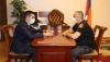 ԱՀ ոստիկանության պետն  ընդունել է  ՀՀ-ում  ԱՀ մշտական ներկայացուցիչ Սերգեյ  Ղազարյանին